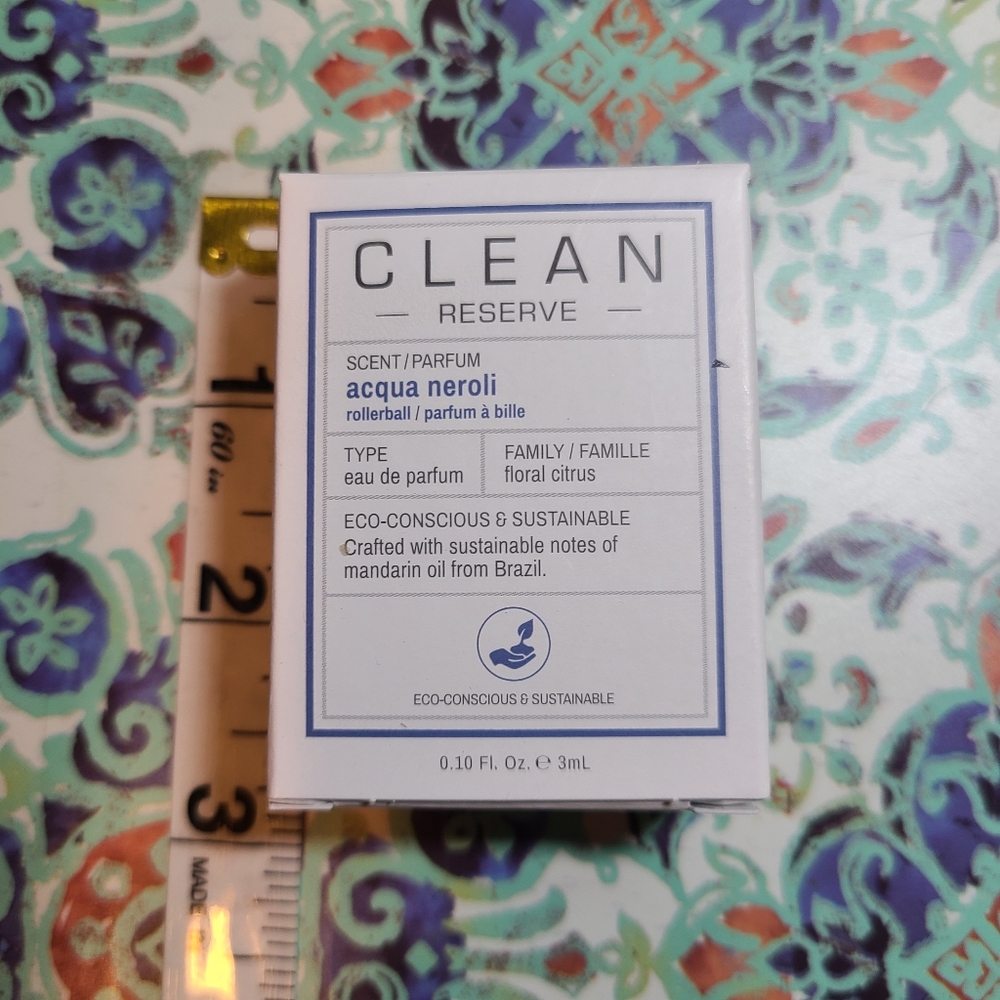 NIB CLEAN RESERVE Acqua Neroli Perfume